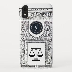 JUSTIZBÜRO,ATTORNEY Monogram White Case-Mate iPhone Hülle