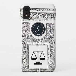 JUSTIZBÜRO,ATTORNEY Monogram White Case-Mate iPhone Hülle