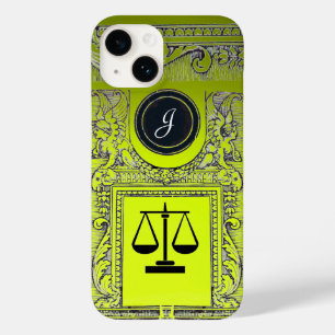 JUSTIZBÜRO, ATTORNEY Monogram Yellow Case-Mate iPhone 14 Hülle