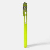 JUSTIZBÜRO, ATTORNEY Monogram Yellow Case-Mate iPhone Hülle (Rückseite / Links)