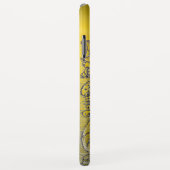 JUSTIZBÜRO, ATTORNEY YELLOW Monogram Case-Mate iPhone Hülle (Hinten/Rechts)