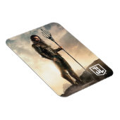 Justizielle Liga | Aquaman auf dem Schlachtfeld Magnet (Rechte Seite)