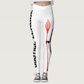 Justizielle Liga | Aquaman Pose Noir Pop Art Leggings (Vorderseite)