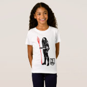 Justizielle Liga | Aquaman Pose Noir Pop Art T-Shirt (Vorne ganz)