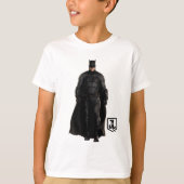 Justizielle Liga | Batman auf dem Schlachtfeld T-Shirt (Vorderseite)