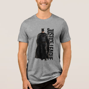 Justizielle Liga Batman auf dem Schlachtfeld Tri-Blend Shirt