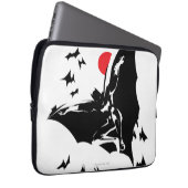 Justizielle Liga | Batman in der Cloud of Bats Pop Laptopschutzhülle (Vorne Rechts)