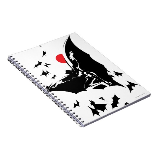 Justizielle Liga | Batman in der Cloud of Bats Pop Notizblock (Rechte Seite)