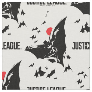 Justizielle Liga Batman in der Cloud of Bats Pop Stoff