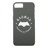 Justizielle Liga | Batman Retro Bat Emblem Case-Mate iPhone Hülle (Rückseite)