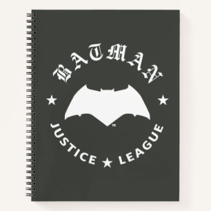 Justizielle Liga   Batman Retro Bat Emblem Notizbuch