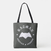 Justizielle Liga | Batman Retro Bat Emblem Tasche (Rückseite)
