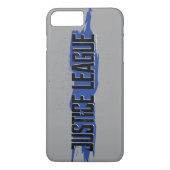 Justizielle Liga | Blue Stroke Justice League Logo Case-Mate iPhone Hülle (Rückseite)