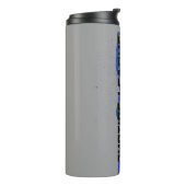 Justizielle Liga | Blue Stroke Justice League Logo Thermosbecher (Nach links gedreht)