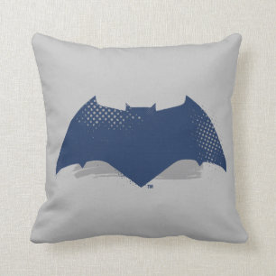 Justizielle Liga Brush & Halftone Batman Symbol Kissen
