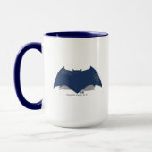 Justizielle Liga | Brush & Halftone Batman Symbol Tasse (Links)