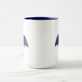 Justizielle Liga | Brush & Halftone Batman Symbol Tasse (Zentrum)