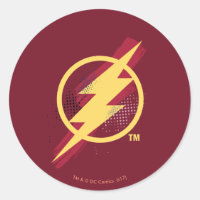 Justizielle Liga | Brush & Halftone Flash Symbol