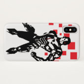 Justizielle Liga | Cyborg Digital Noir Pop Art Case-Mate iPhone Hülle (Rückseite (Horizontal))