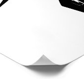 Justizielle Liga | Cyborg Digital Noir Pop Art Poster (Ecke)