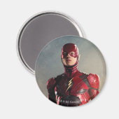 Justizielle Liga | Der Blitz auf dem Schlachtfeld Magnet (Vorderseite/Rückseite)