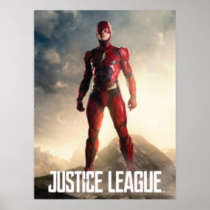 Justizielle Liga   Der Blitz auf dem Schlachtfeld Poster