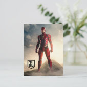 Justizielle Liga | Der Blitz auf dem Schlachtfeld Postkarte (Stehend Vorderseite)