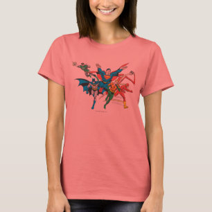 Justizielle Liga der USA Gruppe 4 T-Shirt