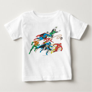Justizielle Liga der USA Gruppe 5 Baby T-shirt