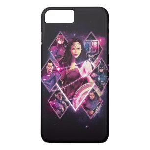 Justizielle Liga   Diamond Galactic Group Panels Case-Mate iPhone Hülle