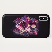 Justizielle Liga | Diamond Galactic Group Panels Case-Mate iPhone Hülle (Rückseite (Horizontal))
