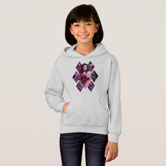 Justizielle Liga | Diamond Galactic Group Panels Hoodie (Vorne ganz)