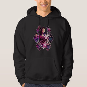 Justizielle Liga Diamond Galactic Group Panels Hoodie