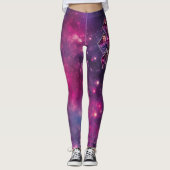 Justizielle Liga | Diamond Galactic Group Panels Leggings (Vorderseite)