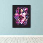 Justizielle Liga | Diamond Galactic Group Panels Leinwanddruck (Insitu (Holzboden))