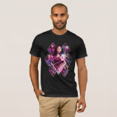 Justizielle Liga | Diamond Galactic Group Panels T-Shirt (Vorne ganz)