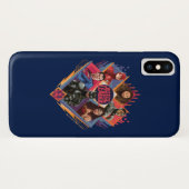 Justizielle Liga | Diamond Hatch Group Abzeichen Case-Mate iPhone Hülle (Rückseite (Horizontal))