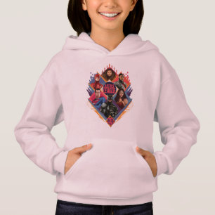 Justizielle Liga   Diamond Hatch Group Abzeichen Hoodie