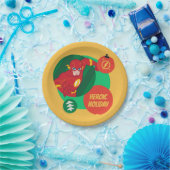 Justizielle Liga - Flash Holiday Bauble Pappteller (Party)