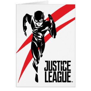 Justizielle Liga   Flash Running Noir Pop Art