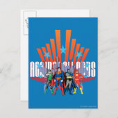 Justizielle Liga "gegen alle Odds" Postkarte (Vorne/Hinten)