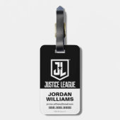 Justizielle Liga | Glühen des Cyborg - Symbols Gepäckanhänger (Rückseite vertikal)