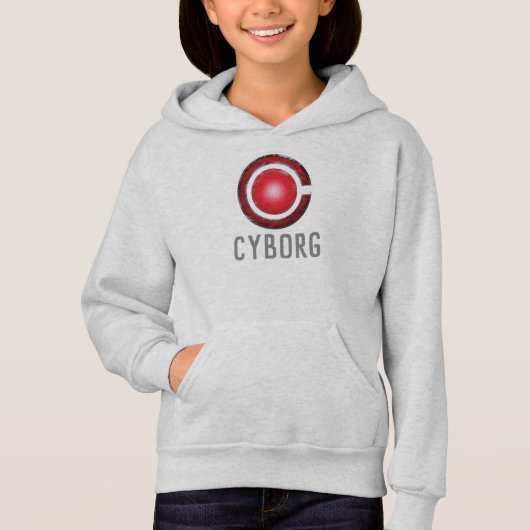 Justizielle Liga | Glühen des Cyborg - Symbols Hoodie (Vorderseite)