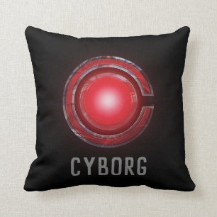 Justizielle Liga Glühen des Cyborg - Symbols Kissen