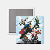 Justizielle Liga - Gruppe 1 Magnet (Vorderseite/Rückseite)