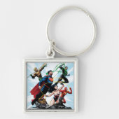 Justizielle Liga - Gruppe 1 Schlüsselanhänger (Vorne)