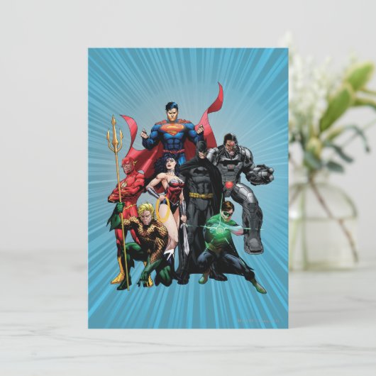 Justizielle Liga - Gruppe 2 (Stehend Vorderseite)