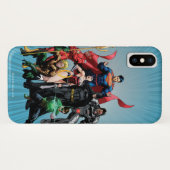 Justizielle Liga - Gruppe 2 Case-Mate iPhone Hülle (Rückseite (Horizontal))