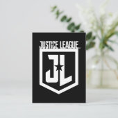 Justizielle Liga | JL Shield Postkarte (Stehend Vorderseite)