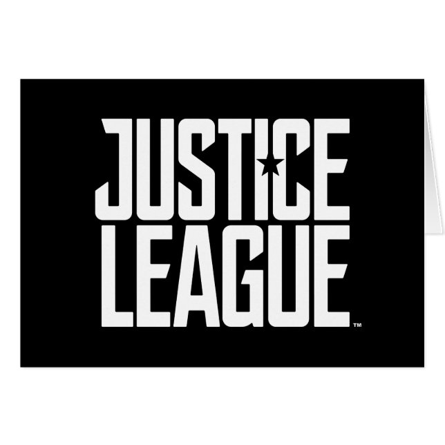 Justizielle Liga | Justice League Logo (Vorderseite (Horizontal))